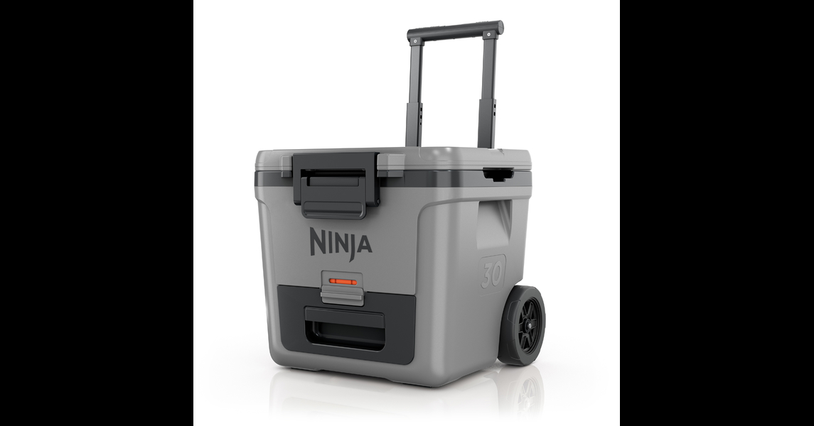 Lada frigorifica FrostVault cu roti FB230EUGY, 28 L, gri | Ninja