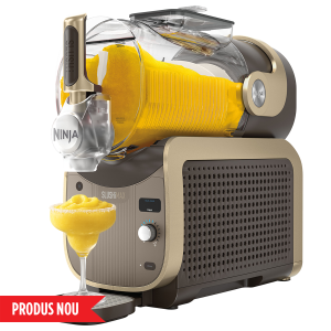 Aparat granita pentru desert Slushi MAX FS605, 4.4L, 6 programe presetate, Mocha Ninja