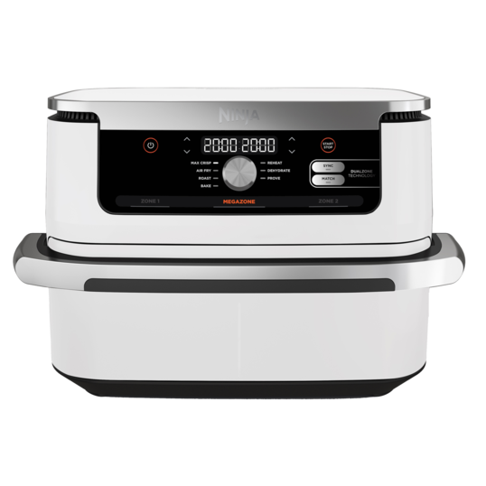 Airfryer  Foodi FlexDrawer DualZone AF500, 2470W, 10.4L, 7 funcții de gătit, alb Ninja