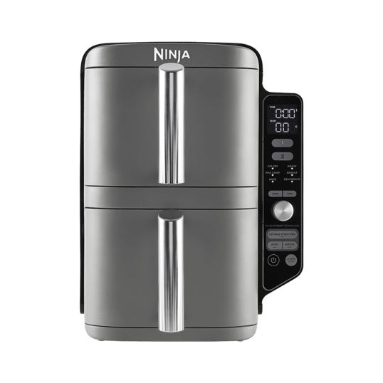 Airfryer  Double Stack XL SL400, 2470W, 9.5L, 6 funcții de gătit, gri Ninja