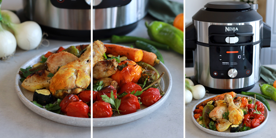 Pui cu legume la multicooker Foodi MAX 14in1