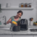 Airfryer AF160, 1750W, 5.2L, 6 funcții de gătit, gri Ninja