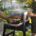 Cuptor electric de EXTERIOR, cu funcție de afumare Woodfire OO101, 2400W, 8 funcții de gătit Ninja
