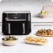 Airfryer Foodi Max DualZone AF451, 2470W, 9.5L, 6 funcții de gătit, negru Ninja