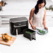 Airfryer Foodi Max DualZone AF451, 2470W, 9.5L, 6 funcții de gătit, negru Ninja