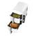 Airfryer  Double Stack XL SL400, 2470W, 9.5L, 6 funcții de gătit, alb Ninja