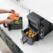 Airfryer Double Stack XL Smart SL451, 2470W, 9.5L, 6 funcții de gătit, termometru digital, gri Ninja