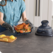 Airfryer portabil CRISPi 4 în 1 FN101, 1700W, 3.8L/1.4L, recipient sticlă, albastru Ninja