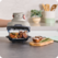 Airfryer portabil CRISPi 4 în 1 FN101, 1700W, 3.8L/1.4L, recipient sticlă, crem Ninja