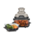 Airfryer portabil CRISPi 4 în 1 FN101, 1700W, 3.8L/1.4L, recipient sticlă, crem Ninja