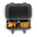 Airfryer DualZone DZ901, 2470W, 9.5L, 6 funcții de gătit, gri Ninja