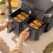 Airfryer DualZone DZ901, 2470W, 9.5L, 6 funcții de gătit, gri Ninja