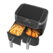 Airfryer DualZone DZ801, 2400W, 7.6L, 6 funcții de gătit, gri Ninja