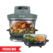 Airfryer CRISPi PRO XL, 7 în 1 AS101EUGY, 2050W, 5.7L/2.3L, recipient sticlă, gri Ninja